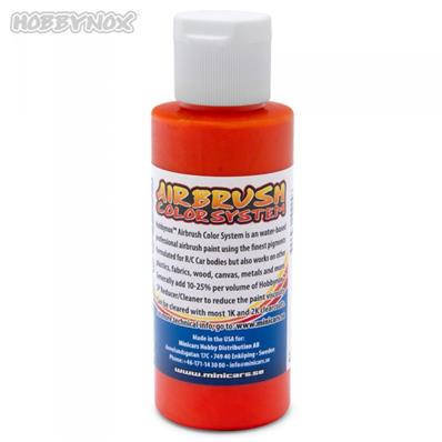 Peinture orange transparent 60ml HOBBYNOX