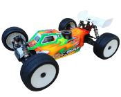 Carrosserie Truggy BERETTA non-peinte pour XT8 LEADFINGER RACING