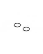 Rondelles aluminiums 10 x 12 x 1mm (2)