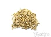KIT COMPLET DE VIS ACIER NITRIDE DORÉ POUR XRAY XB4 2020 (124PCS)