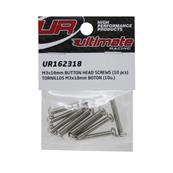 Vis M3 x 18mm têtes bombées (10) ULTIMATE RACING