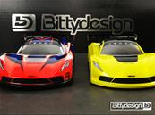 Carrosserie GT VENOM 190mm (non-peinte) BITTYDESIGN
