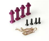 Plots Alu. de fixation lipo SCHUMACHER RACING