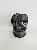 Jantes Arrière 2.2" Noir pour goupilles (2) FAN RC