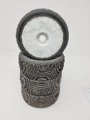 PNEUS WS03 GOMME VERT 25 MONTÉS SUR JANTES BLANCHES (4) - 5% D'USURES WS LINE