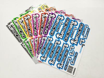 Sticker prédécoupé (coloris au choix) 1UP-RACING