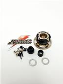 Embrayage complet 4 points acier light 34mm (volant, masselottes, ressorts, écrou)