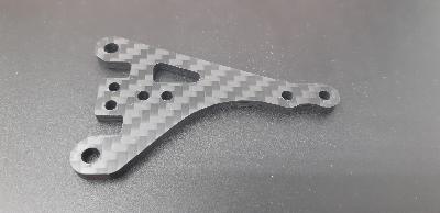 Platine sauve-servo 3mm carbone pour Tekno EB410.2 LR PROD
