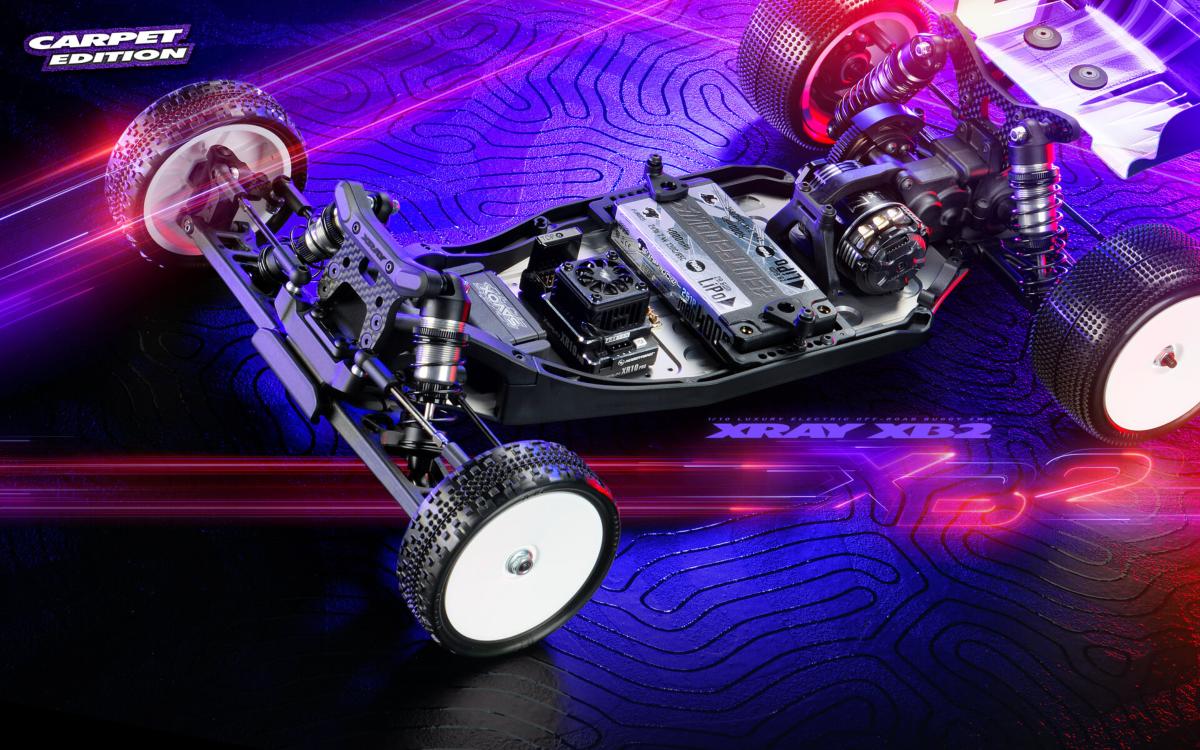 Kit XRAY XB2 TT 1/10 4x2 Carpet 2024 XRAY