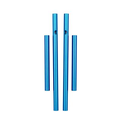 RC10 Nose And Wing Tubes, Blue TEAM-ASSOCIATED