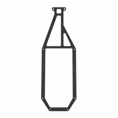 Plaque supérieure carbone RC10 "91 MASAMI EDITION TEAM-ASSOCIATED