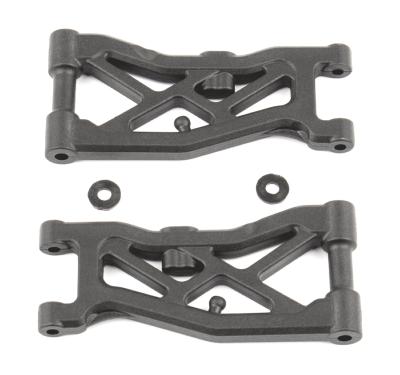 Triangles de suspensions avants type carbone B74.1/2 (2) TEAM-ASSOCIATED