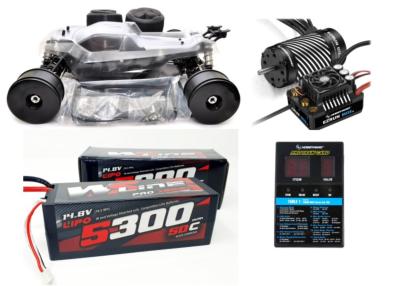 Hyper SSE truggy + vario Hobbywing Ezrun MAX8 G2 150A (prise XT-90) + moteur Ezrun 2250kv + accu 4S 14.8v HOBAO RACING