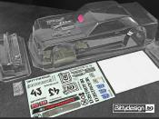 Carrosserie 1/7e DESTROYER pour ARRMA Infraction/Limitless 1.5mm non-peinte BITTYDESIGN