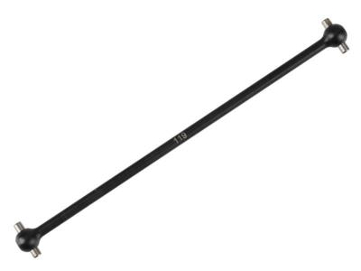Cardan central 119mm pour chassis +4mm MBX8R MUGEN