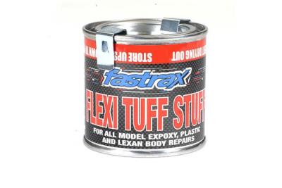 'FLEXI TUFF STUFF' liquide pour réparation de plastique et lexan 100ml FASTRAX