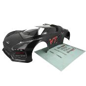 Carrosserie peinte grise Hyper VT Nitro HOBAO RACING