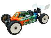 Carrosserie BERETTA non-peinte 1/8e TT pour TEKNO NB48 2.1 UPDATE  - LEADFINGER RACING  