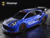 Carrosserie non-peinte Rally P10R 190mm 0.75mm Light WEIGHT BITTYDESIGN