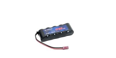 Accu de réception PLAT NiMh 6.0V 1700 mAh DOUBLE prise JR et JST Pink Runner KYOSHO