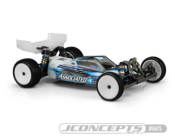 Carrosserie non-peinte F2 pour Associated B6.4/B6.4D avec aileron Carpet / Turf J-CONCEPTS