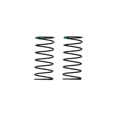 Ressorts d'amortisseurs avants verts 3.1 lb/in, L44, 7.5T, 1.2D (2) TEAM-ASSOCIATED