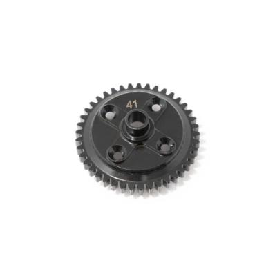 Couronne droite (41 dents, décalé, acier, compatible avec TKR5113/5113B) TEKKNO RC