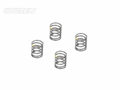 Ressorts d'amortisseurs Jaune 1.4x20mm CARTEN