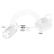 Cable sensor Moteur compatible EZRUN MAX8 G2 HOBBYWING