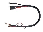 Câble de charge 2S 10AWG PK 5MM pour sortie chargeur XT90  lg:45cms RC-DISCHAGER