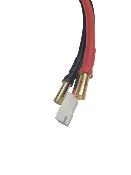 Cable de charge 4S 10AWG PK 5mm pour sortie chargeur XT60 LG / 45cms RC-DISCHARGER