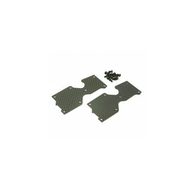 Renfort de triangle arrière inf carbone (1,5mm)(2PC) SWORKZ