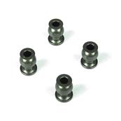 Pivot balls (6.8mm, no flange, sway bars, shock ends, aluminium) (4)