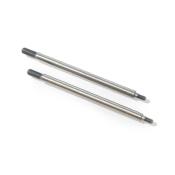 Tige d'amortisseur (longueur D, 70.5mm, acier, 2pcs) TEKNO RC