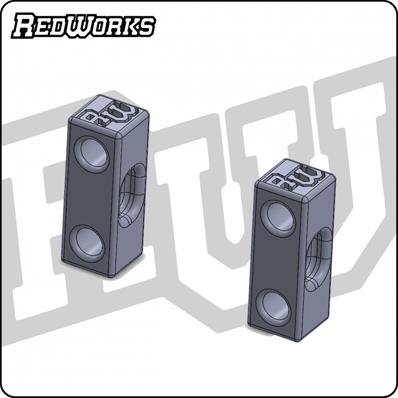 Reculeur de support d'aileron 6mm pour XB2
