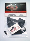 Bavettes de protections de triangles 8B/2.0/3.0/4.0 (2) D.E RACING