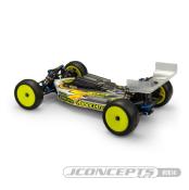 Carrosserie non-peinte F2 pour Asso B7 + Aileron JCONCEPTS