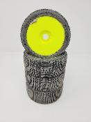 PNEUS PIXEL GOMME S25 MONTÉS SUR JANTES JAUNES (4) - 5% D'USURES GRP