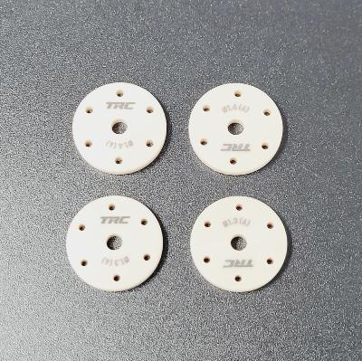 Pistons d'amortisseurs 17mm plats 6x1.3 mm (2pcs) pour HOBAO TRC