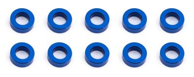 Rondelles aluminiums bleues 5.5x3x.2.0mm  (10) TEAM-ASSOCIATED