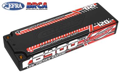 Accu Lipo Voltax HV 6400 120C 7.6V CORALLY