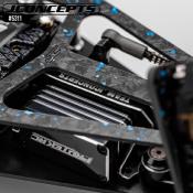 Support de servo de direction Noir pour RC10 1989 Stealth J-CONCEPT