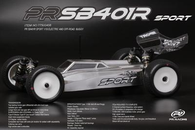 Buggy PR SB401-R-Sport 4x4 (version différentiel à pignons) PR Racing