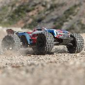 KRATON 4X4 6S BLX BRUSHLESS V6 SPEED TRUCK RTR (Bleu/Rouge) ARRMA