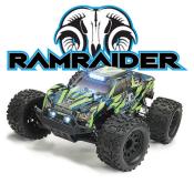 RAMRAIDER 1/10 BRUSHLESS MONSTER TRUCK RTR - Vert/Bleu