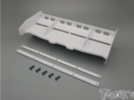 Aileron "Airflow" 1/8e (choix de la couleur) Blanc T-WORK'S