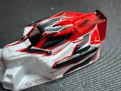 Carrosserie "ARYA" Blanc/Gun Métal/Rouge Universel WS-LINE