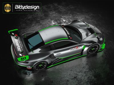 Carrosserie P-GT3R 190mm (non-peinte) BITTYDESIGN