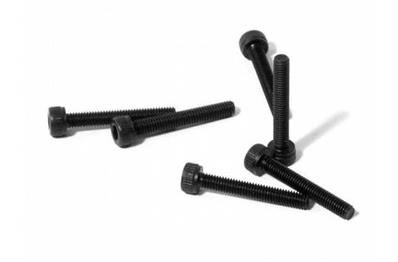 Vis BTR têtes rondes 3 x 20mm (6) HB RACING