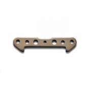 Cage front lower aluminium arm holder (A-plate) HOBAO RACING